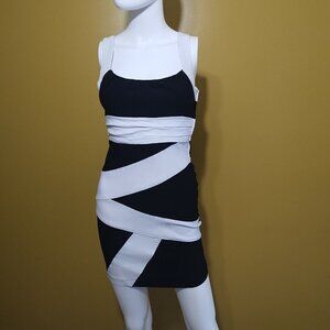 Vintage Y2K By Rox Sleeveless Bodycon Mini Dress Size 9